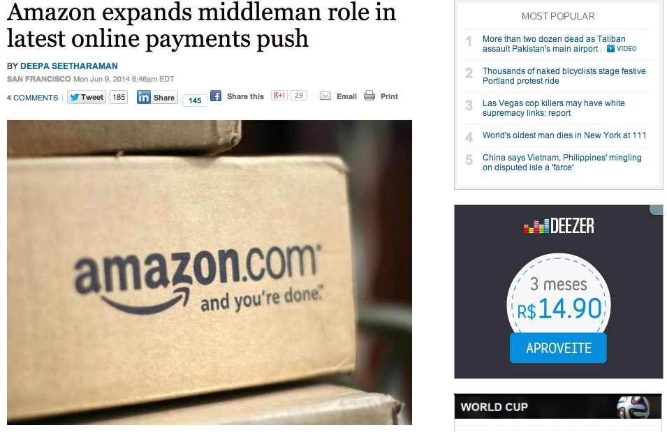 Pagamento Amazon