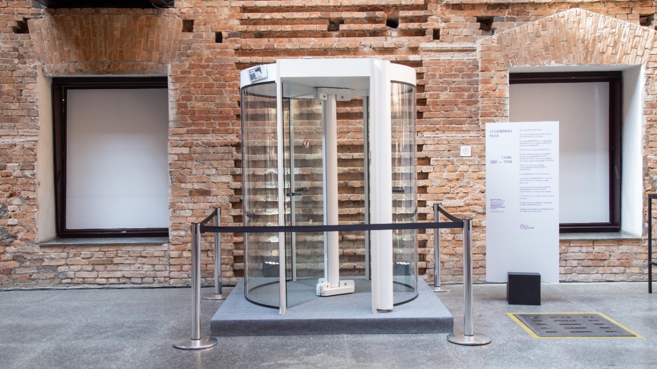 nubank porta giratoria